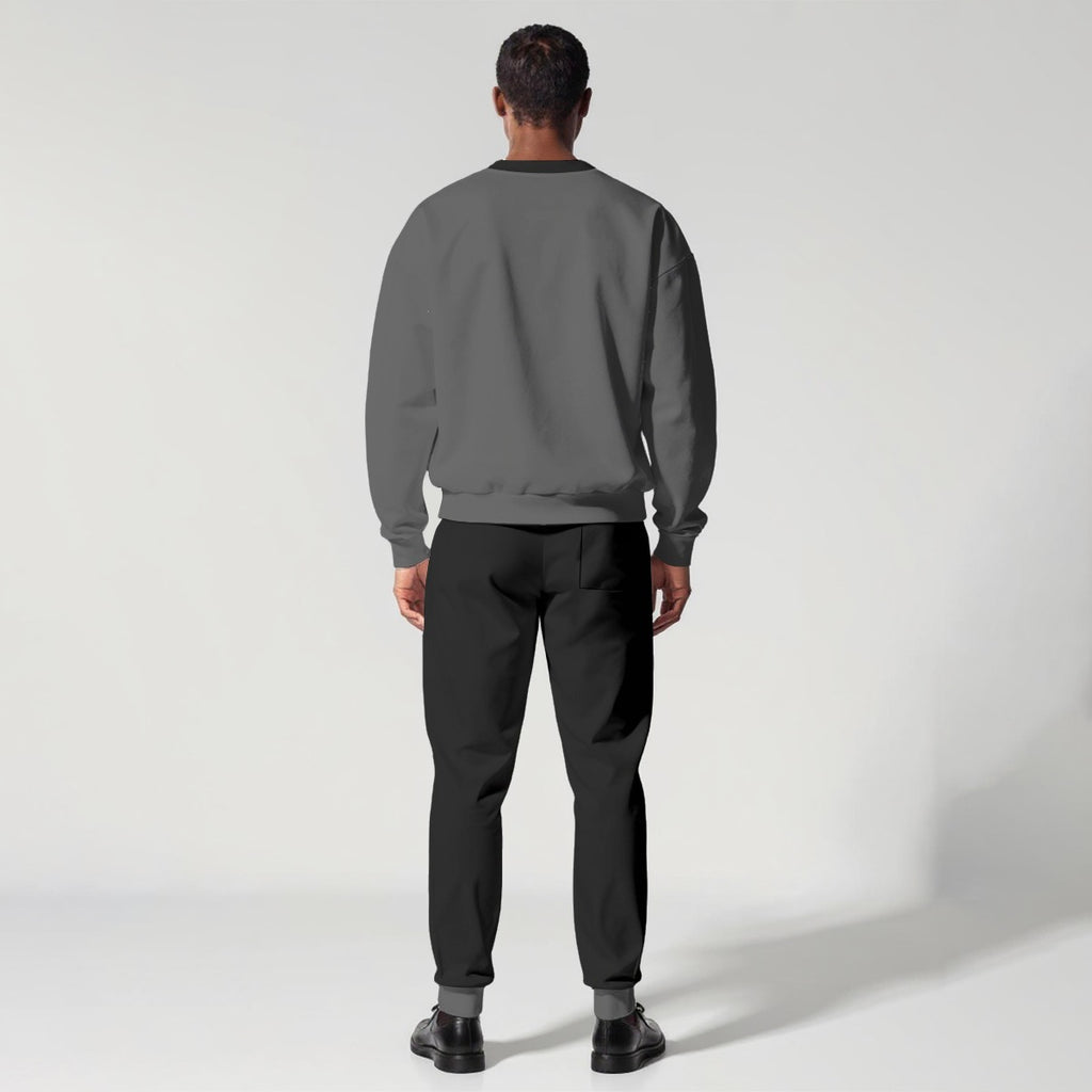 All-Over Print Men's Sports Sweatshirt Suit
