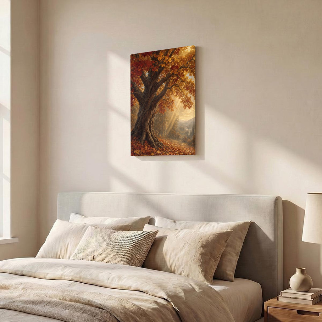 Vertical Framed Canvas Wall Art Printed in Canada