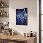 Thickened Rectangular Iron Wall Painting Printed in Canada