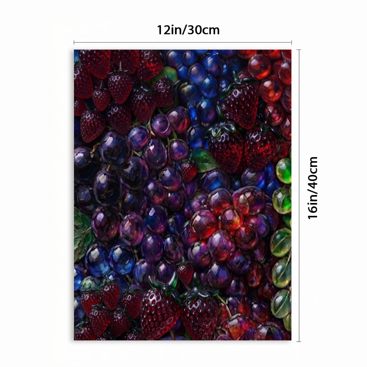 Bare Good Fruit Collection Designs With Purpose Brand Framed Canvas Wall Art