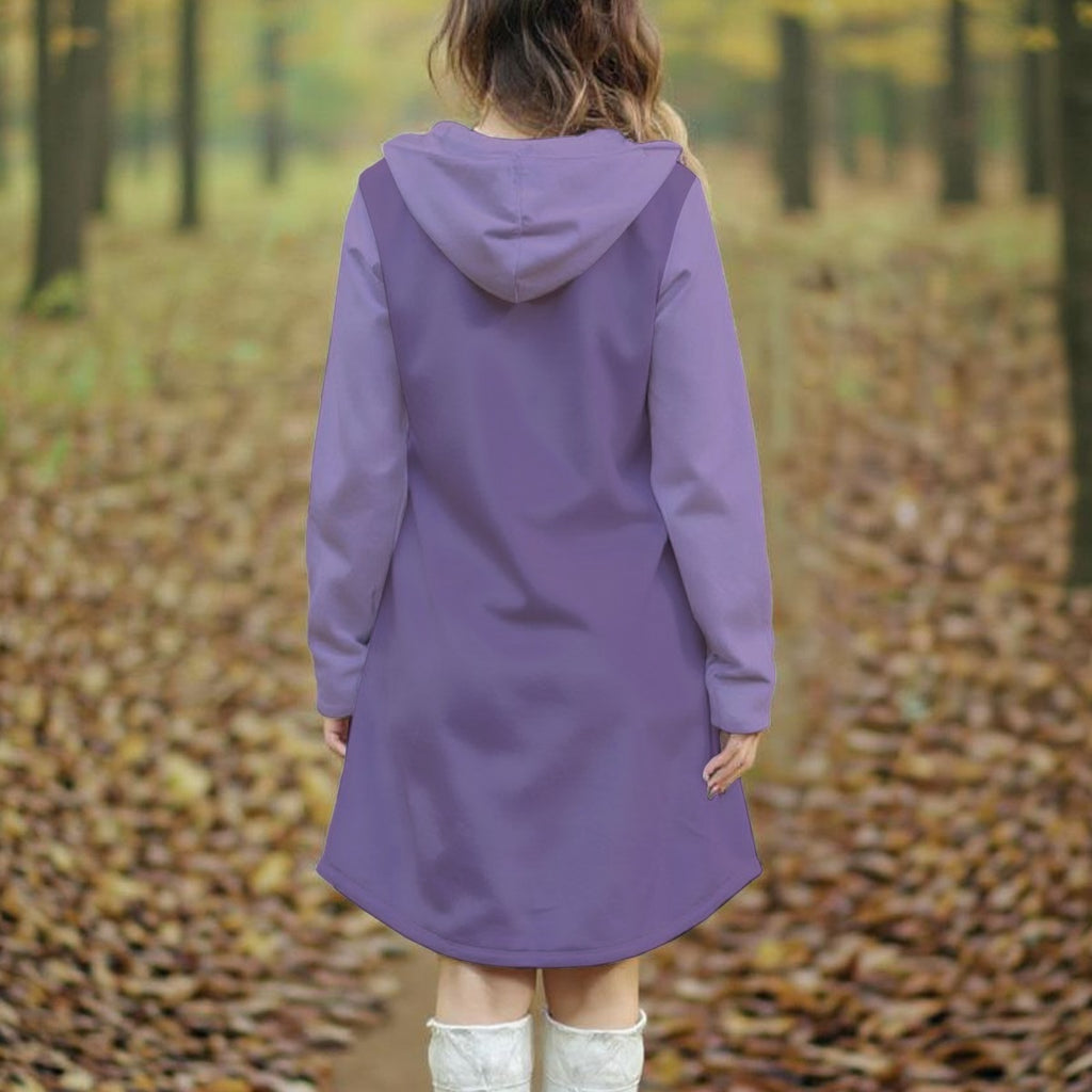 All-Over Print Women's Longline Hoodie Dress