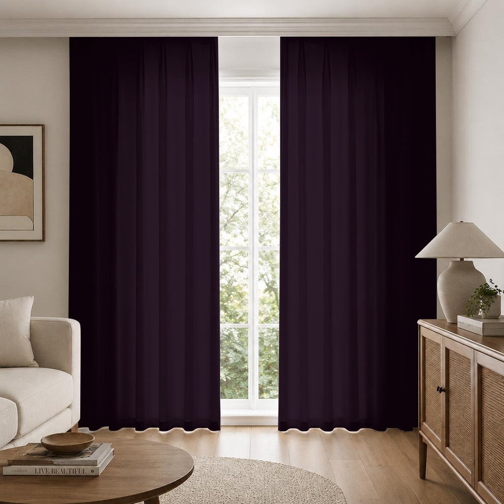 Square Blackout Curtains with Hooks | 265(GSM