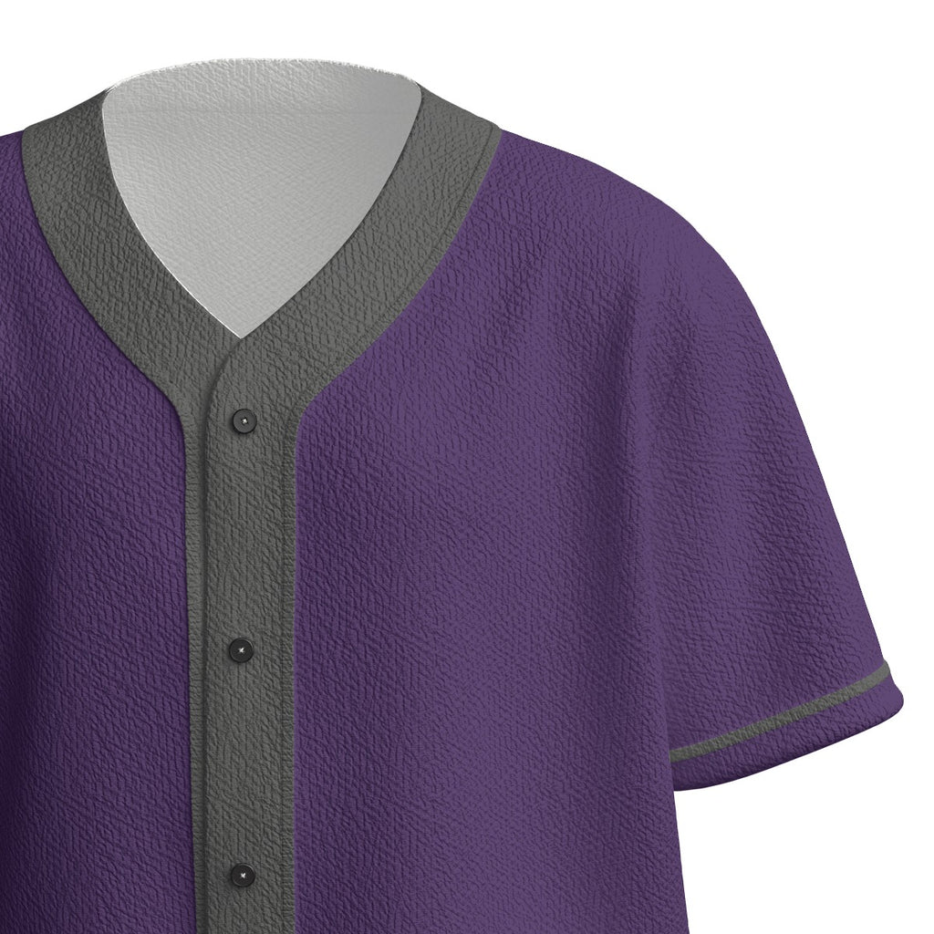 All-Over Print Men's Textured Baseball Jersey