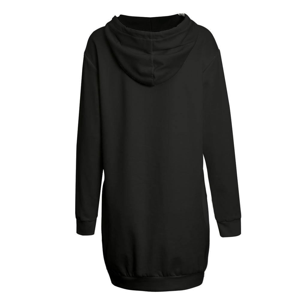 Felpa lunga da donna con stampa all-over | Interlock