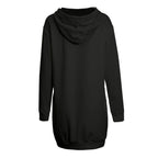 Felpa lunga da donna con stampa all-over | Interlock