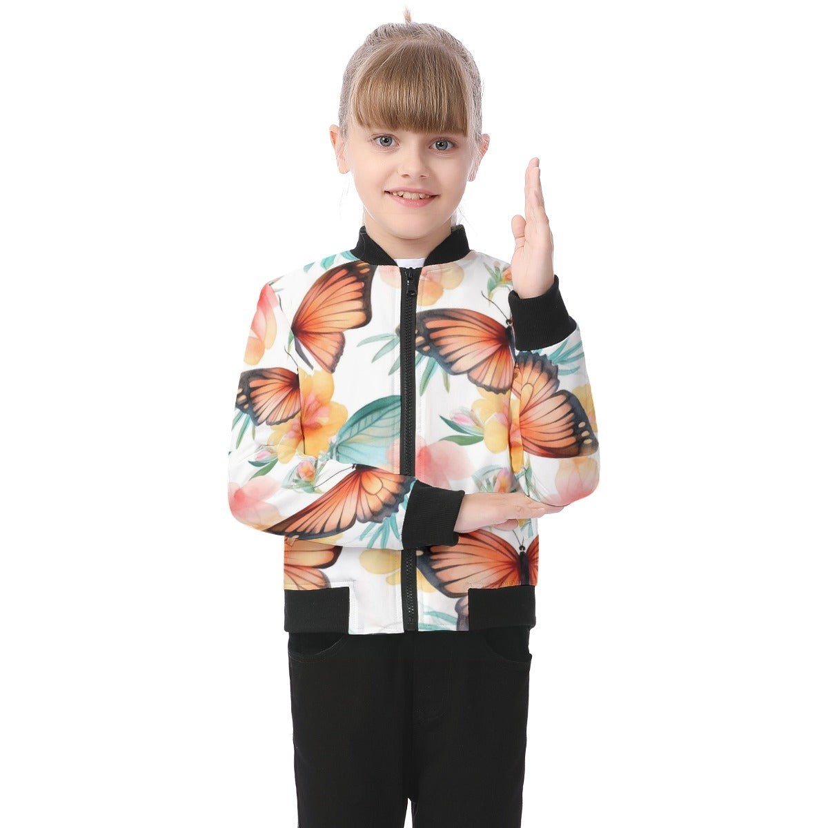 All-Over Print Kid's Bomber Jacket