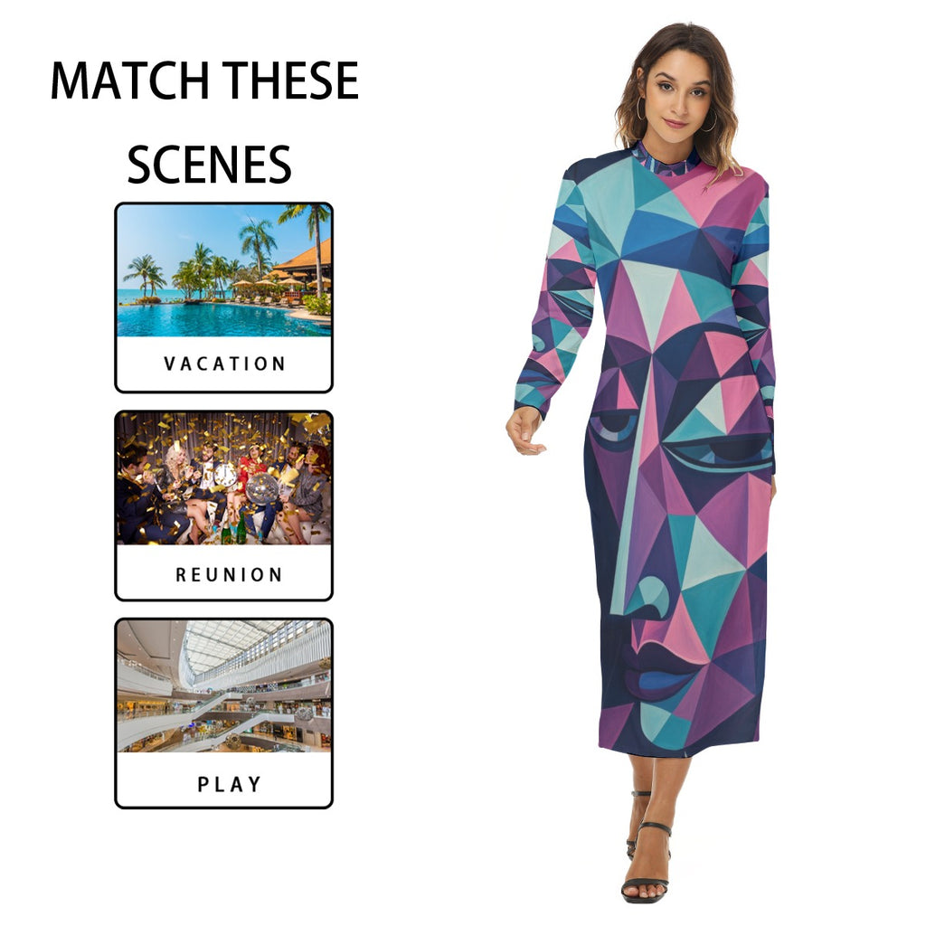All-Over Print Women's Hip Dress
