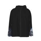 Alien Disclosure Collection All-Over Print Men's Hooded Zipper Windproof Jacket