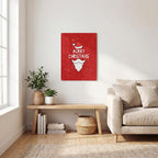 Thickened Rectangular Iron Wall Painting Printed in Canada