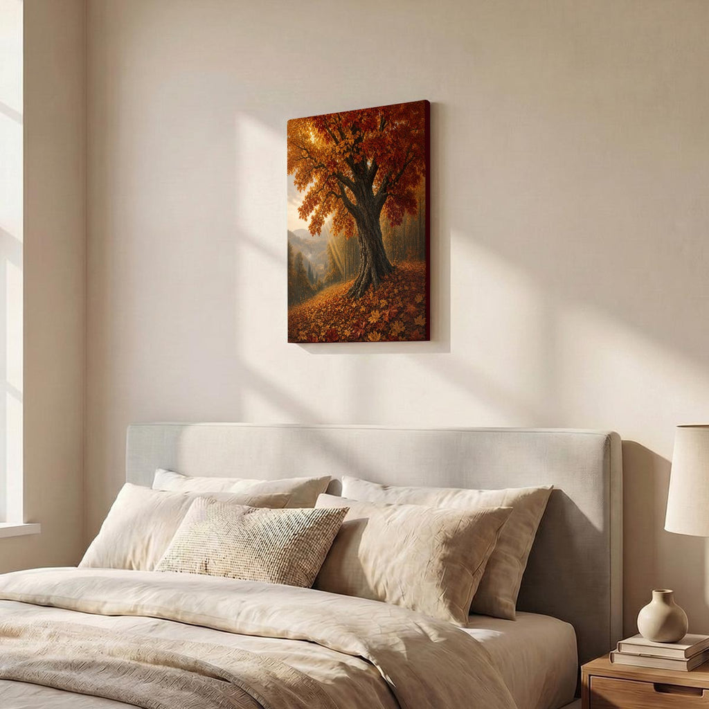 Vertical Framed Canvas Wall Art Printed in Canada