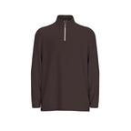 All-Over Print Men's Sports Collar Jersey With Long Sleeve
