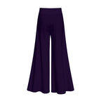 All-Over Print Women’s Lightweight Wide-Leg Pants with Hidden Side Zipper