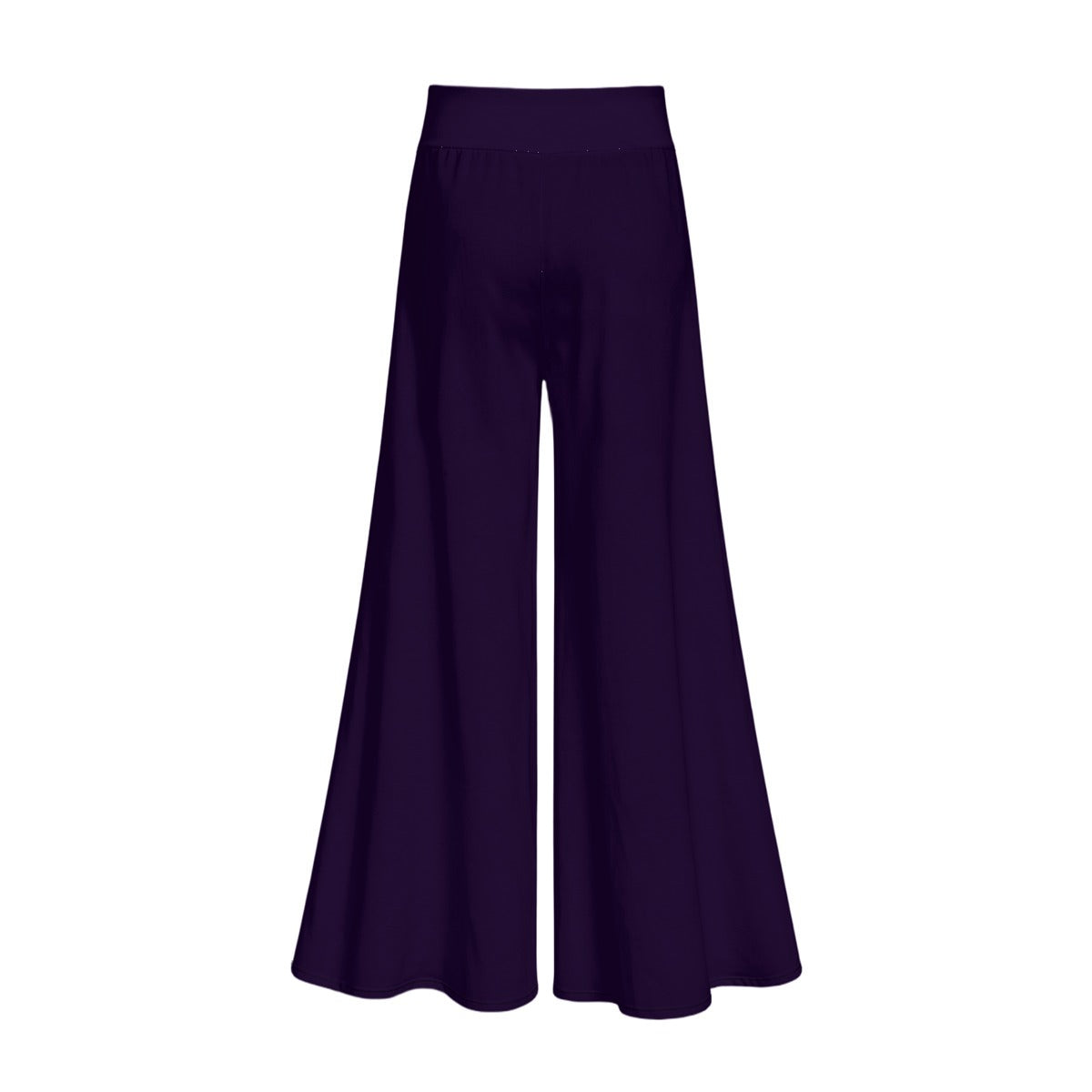 All-Over Print Women’s Lightweight Wide-Leg Pants with Hidden Side Zipper