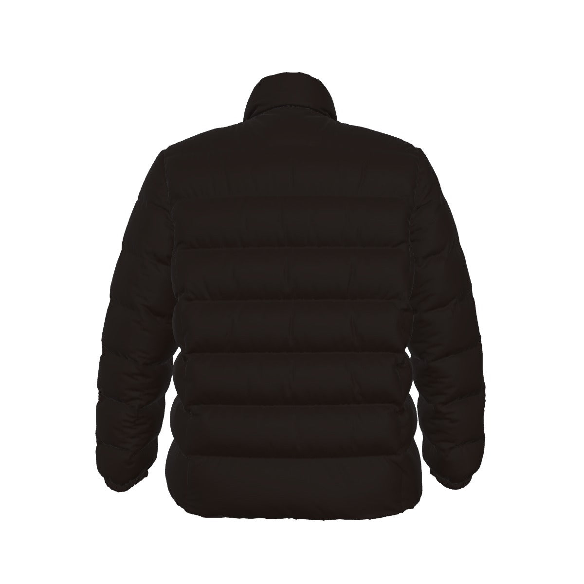 All-Over Print Unisex Stand collar slim down jacket