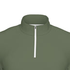 All-Over Print Men's Sports Collar Jersey With Long Sleeve| Interlock