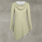 All-Over Print Women's Asymmetric Hem Hoodie