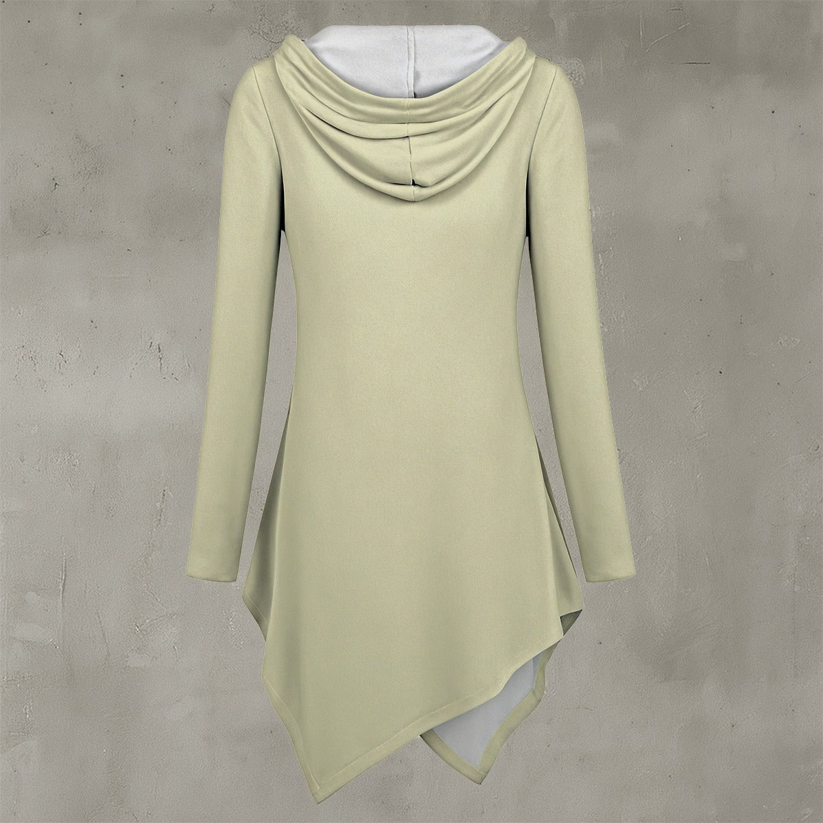 All-Over Print Women's Asymmetric Hem Hoodie