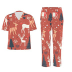 All-Over Print Unisex Scrub Set|Birdseye
