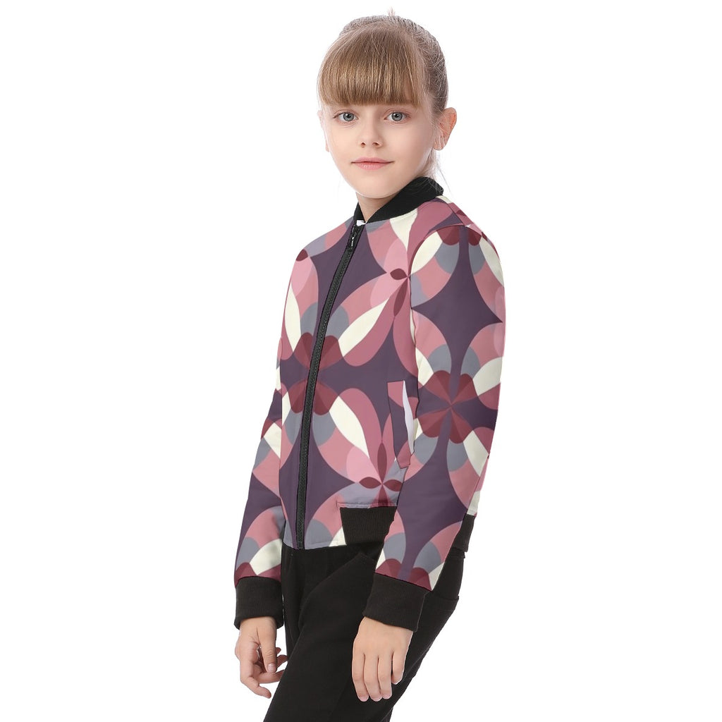 Blouson aviateur imprimé intégral pour enfant