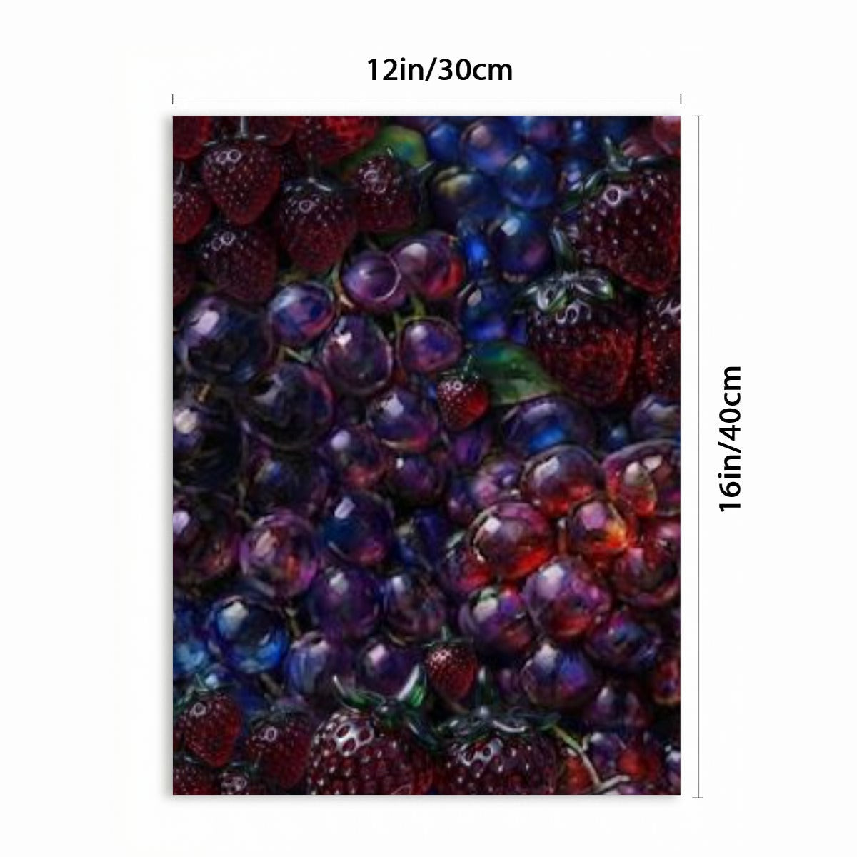 Bare Good Fruit Collection Designs With Purpose Brand Framed Canvas Wall Art