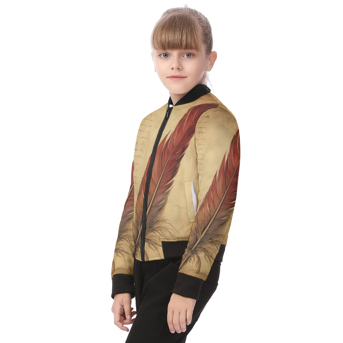 All-Over Print Kid's Bomber Jacket