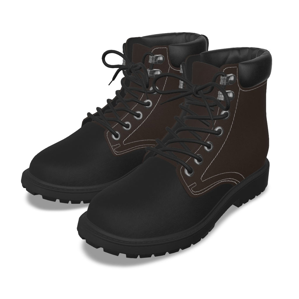 All-Over Print Men's Short Boots
