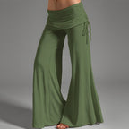 All-Over Print Women's High Waist Wide Leg Pants