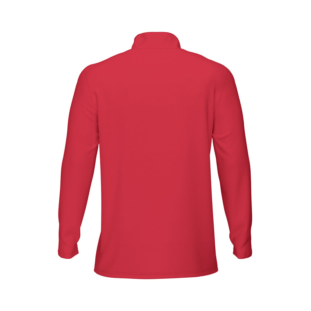 Maglia sportiva da uomo con stampa all-over, colletto e maniche lunghe | Interlock