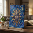 Vertical Framed Canvas Wall Art Printed in Canada