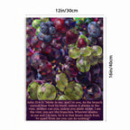 Bible Themed Quotes Designs WIth Purpose Brand Vertical Framed Canvas Wall