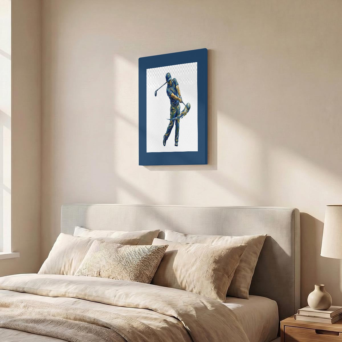Vertical Framed Canvas Wall Art Printed in Canada