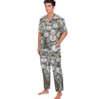 All-Over Print Unisex Scrub Set With Six Pocket