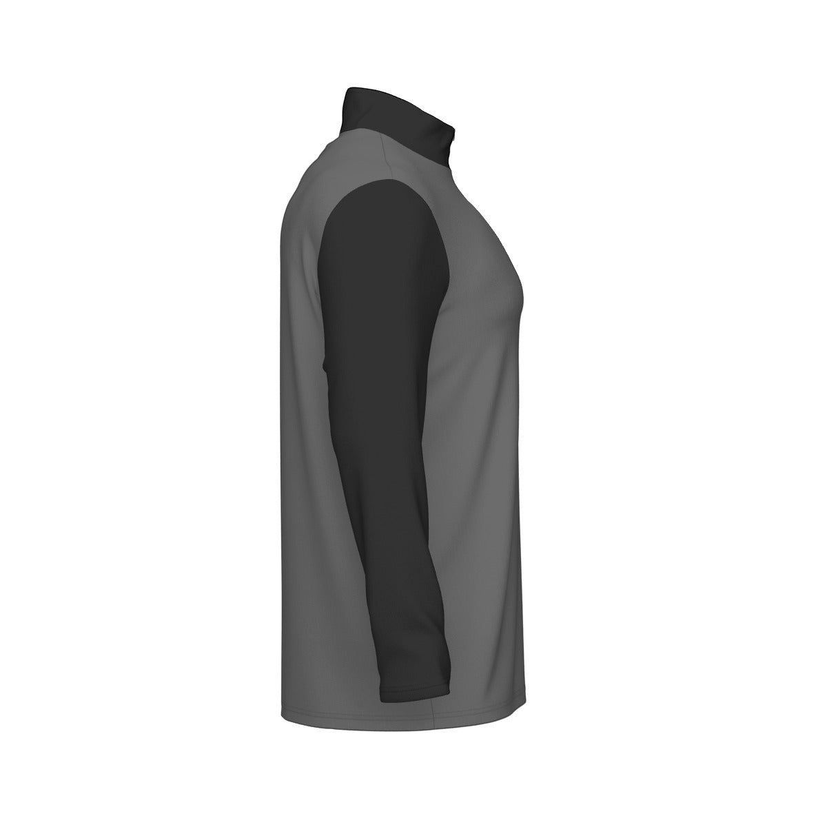 All-Over Print Men's Sports Collar Jersey With Long Sleeve| Interlock