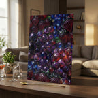 Vertical Framed Canvas Wall Art Printed in Canada