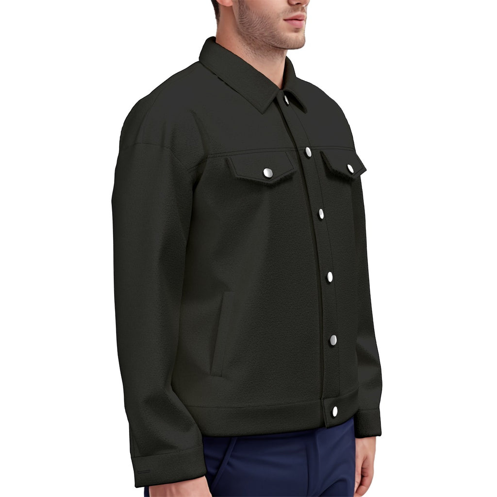 All-Over Print Unisex Lapel Jacket | 245GSM Cotton