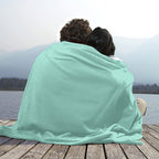 Single-Side Printing Flannel Blanket
