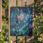 Alien Thickened Rectangular Iron Wall Painting Printed in Canada