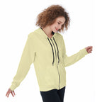 All-Over Print Women's Zip Up Hoodie