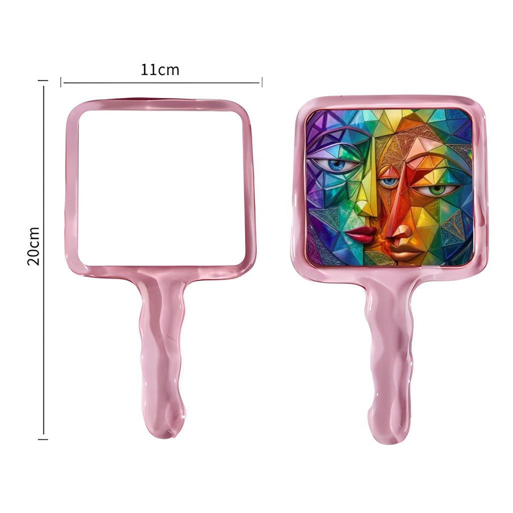 Cute Handheld Makeup Mirror