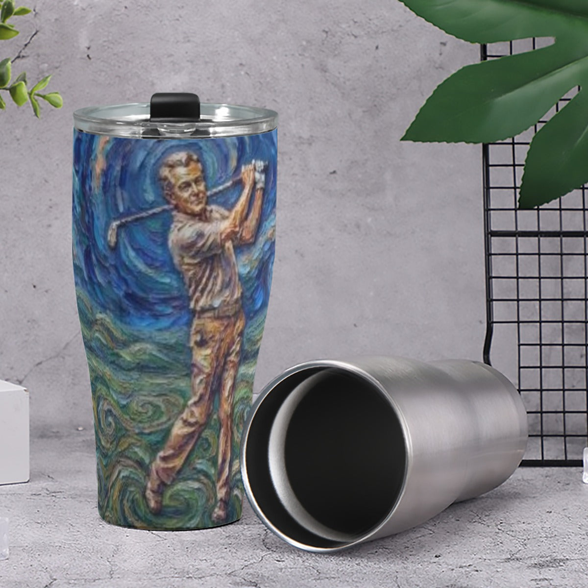 Golfer Cone Tumbler 30oz