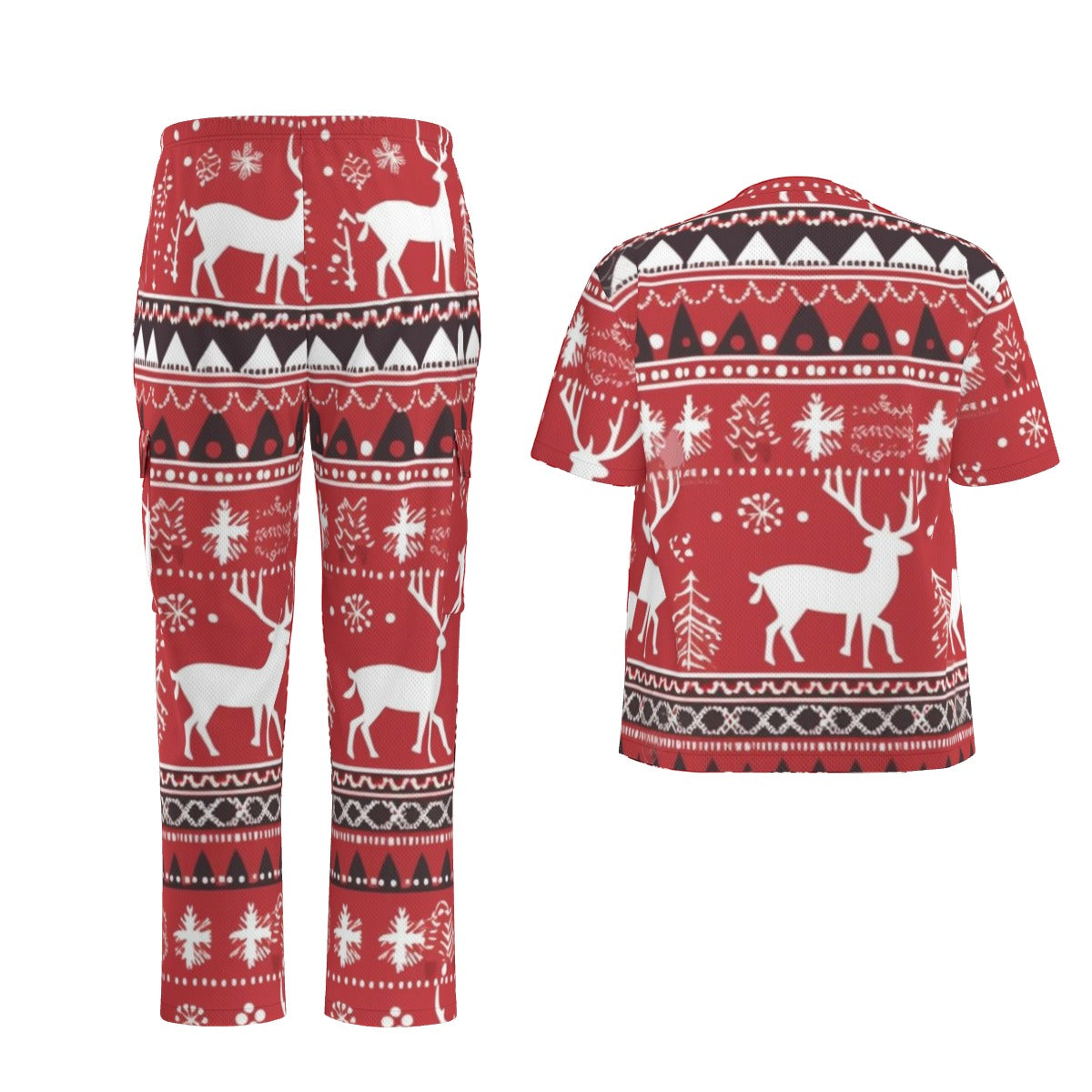 All-Over Print Unisex Scrub Set|Birdseye