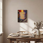 Vertical Framed Canvas Wall Art Printed in Canada