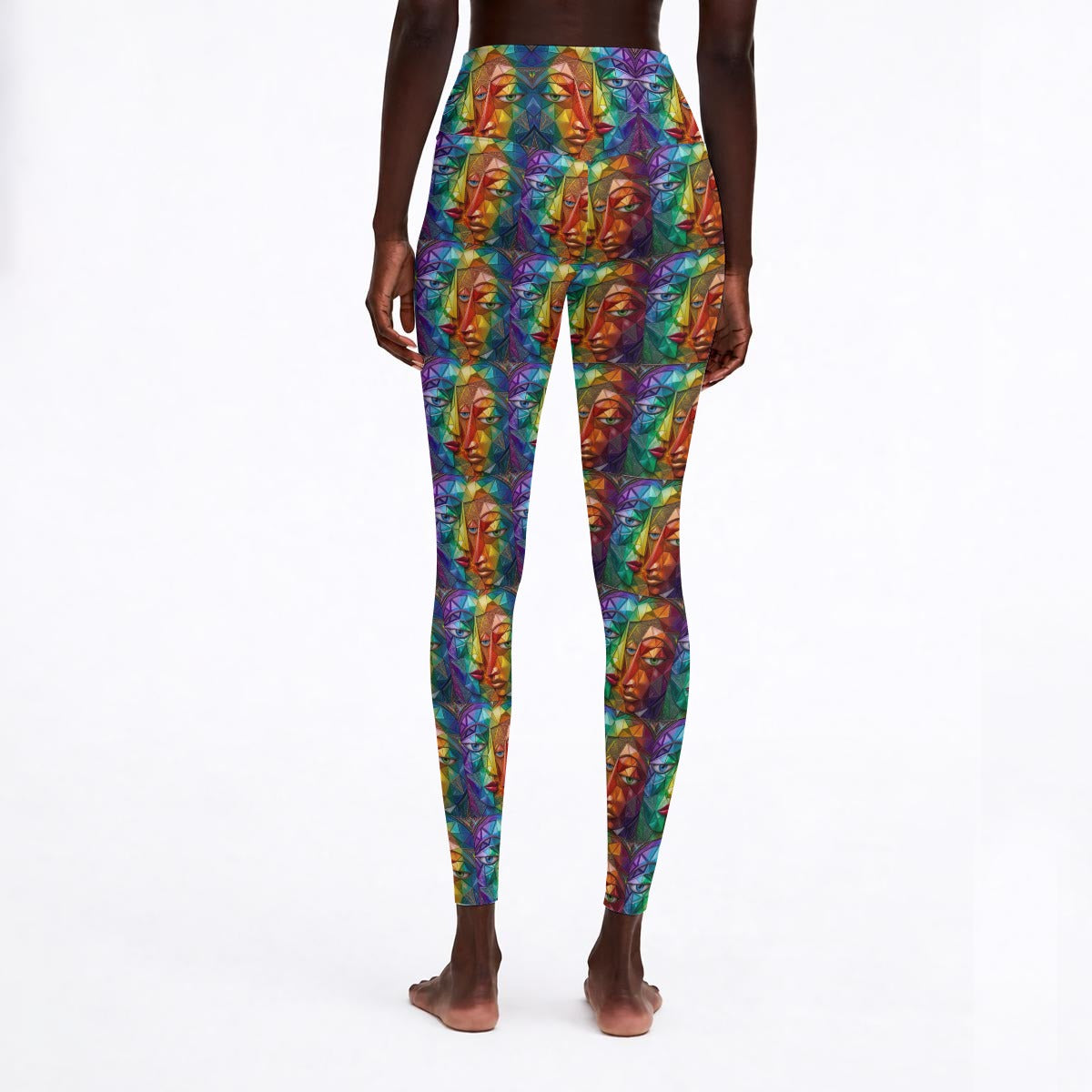 All-Over Print  Womens High Waisted Athletic Leggings