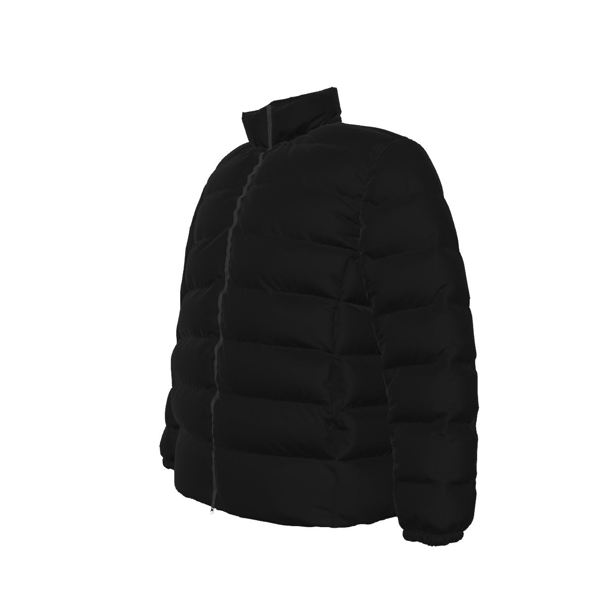 All-Over Print Unisex Stand collar slim down jacket