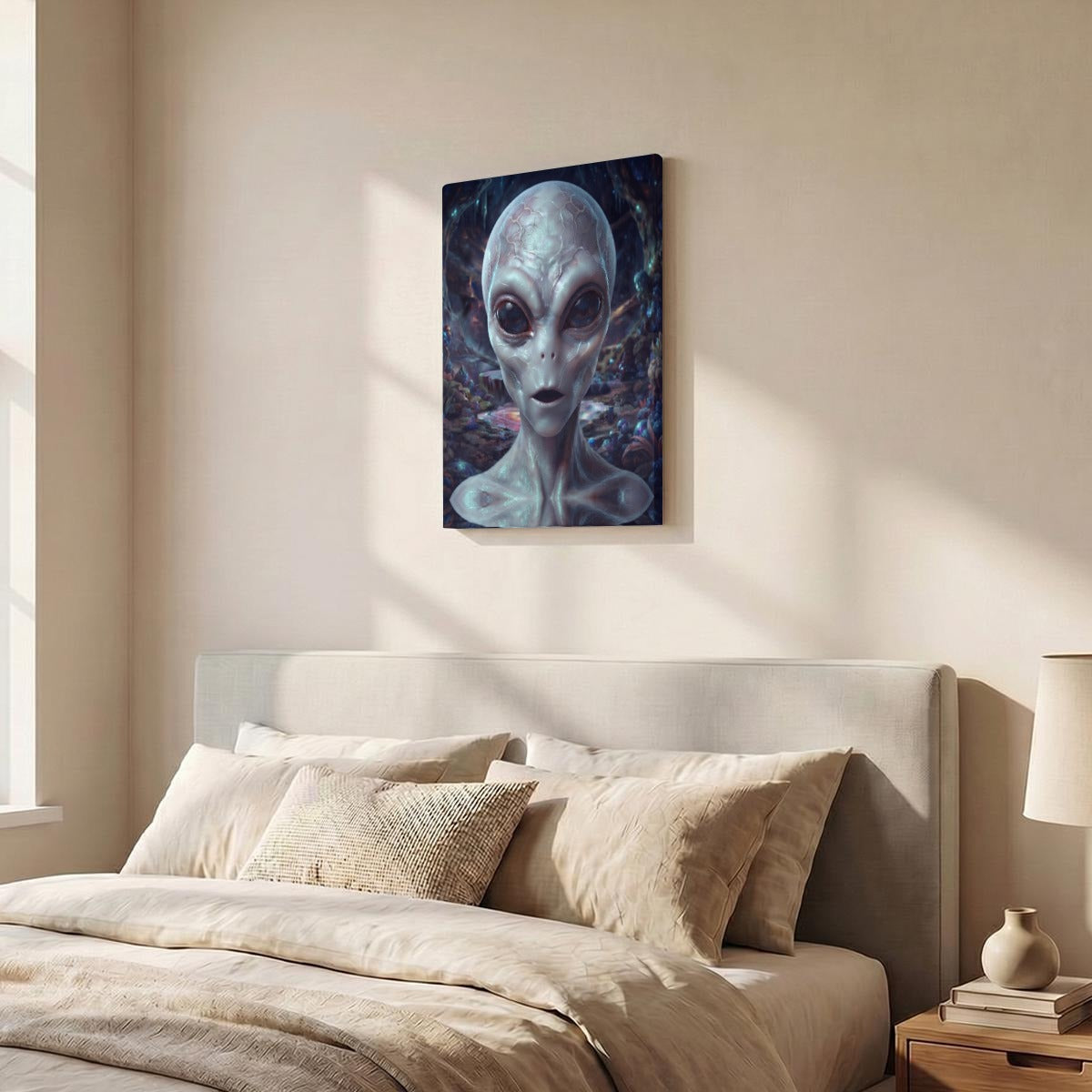 Vertical Framed Canvas Wall Art Printed in Canada