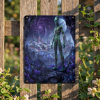 Thickened Rectangular Iron Wall Painting Printed in Canada