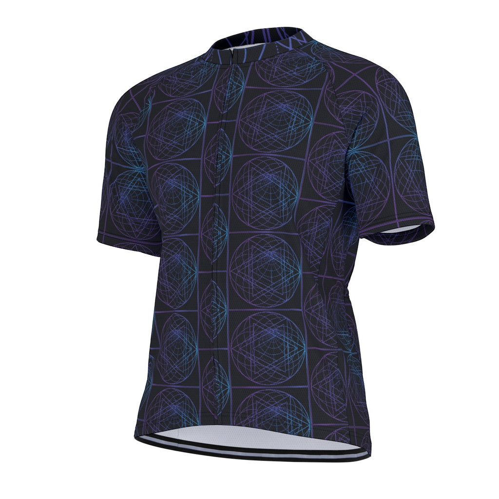 All-Over Print Raglan Men's Cycling Jersey