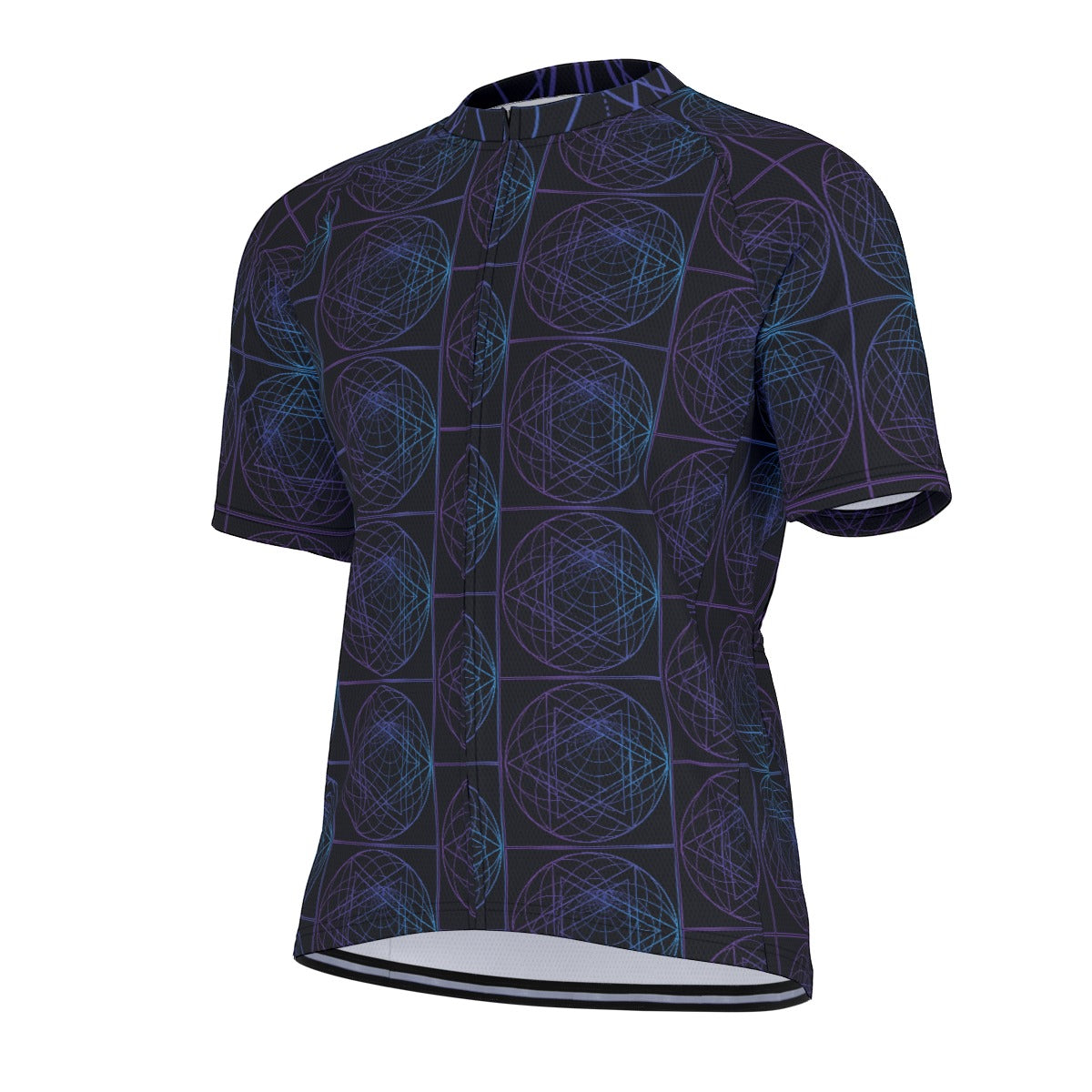 All-Over Print Raglan Men's Cycling Jersey