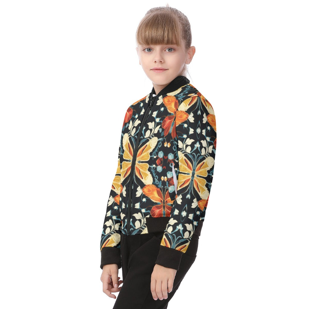 Blouson aviateur pour enfant à imprimé intégral