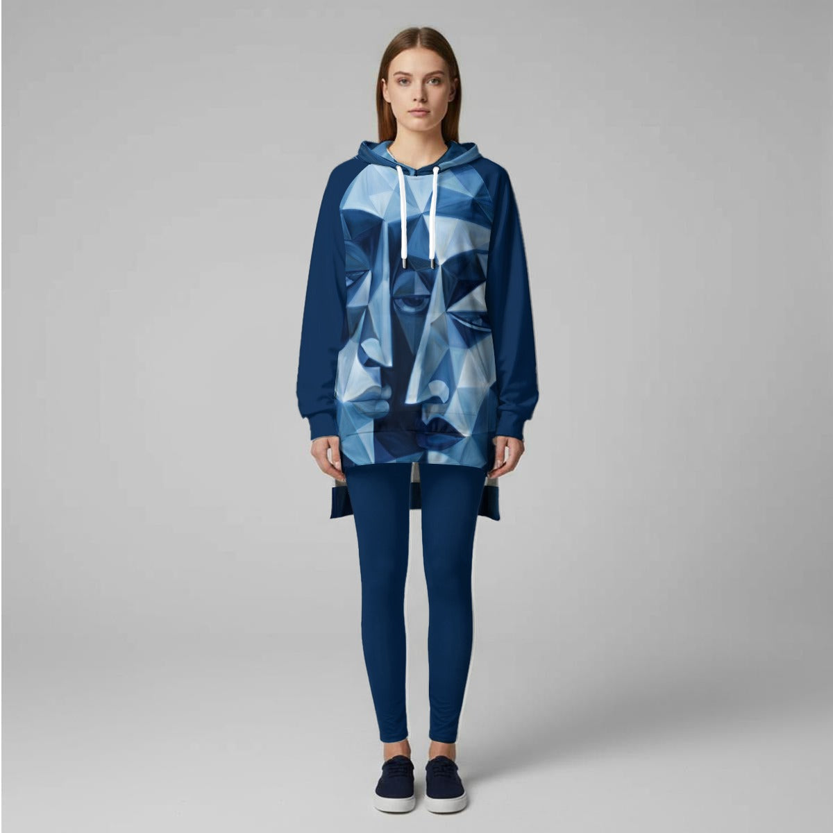 All-Over Print Women's Stretch Hoodie Set